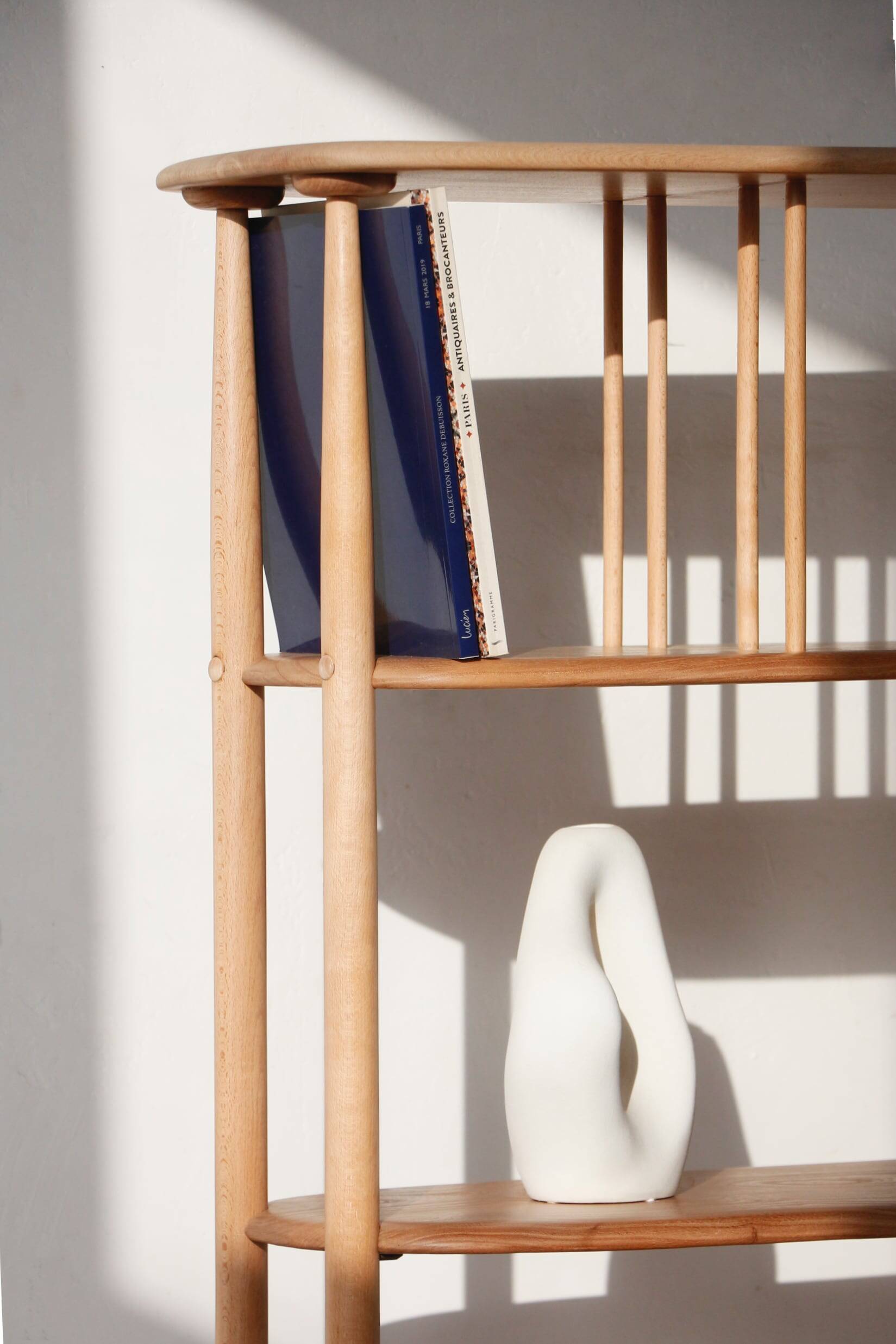 Vintage Bookcase / Room Divider - Windsor / Giraffe Model - Ercol