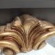 Old large golden mirror
