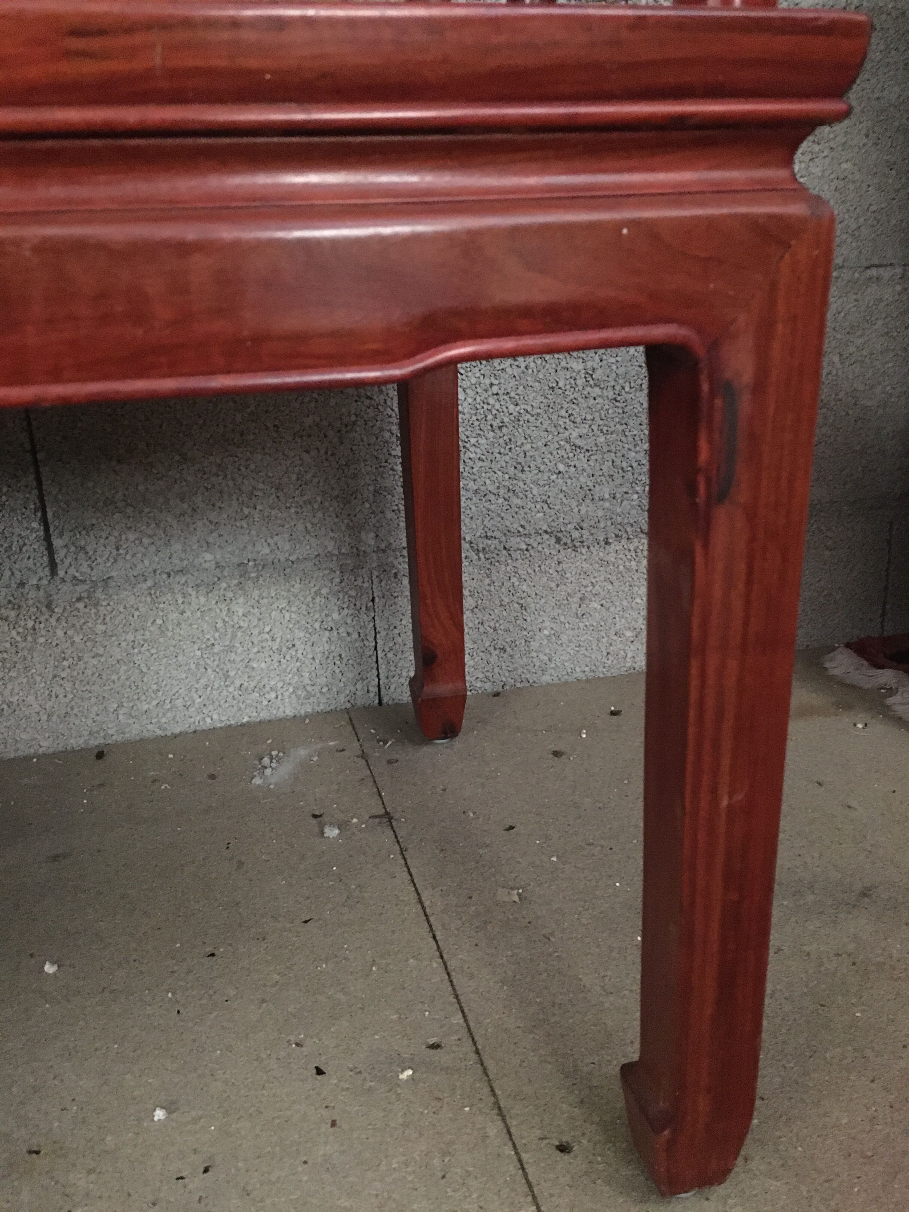 Chinese colonial armchair