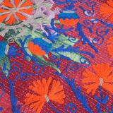 Indian Kantha Suzani embroidered in multicolour – cotton