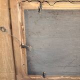 Oil Painting Panel HSP EDWARD WEBB Hunting Dog Forest