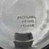 Ceramic dish 60-70 Poet Laval Modernist abstract décor