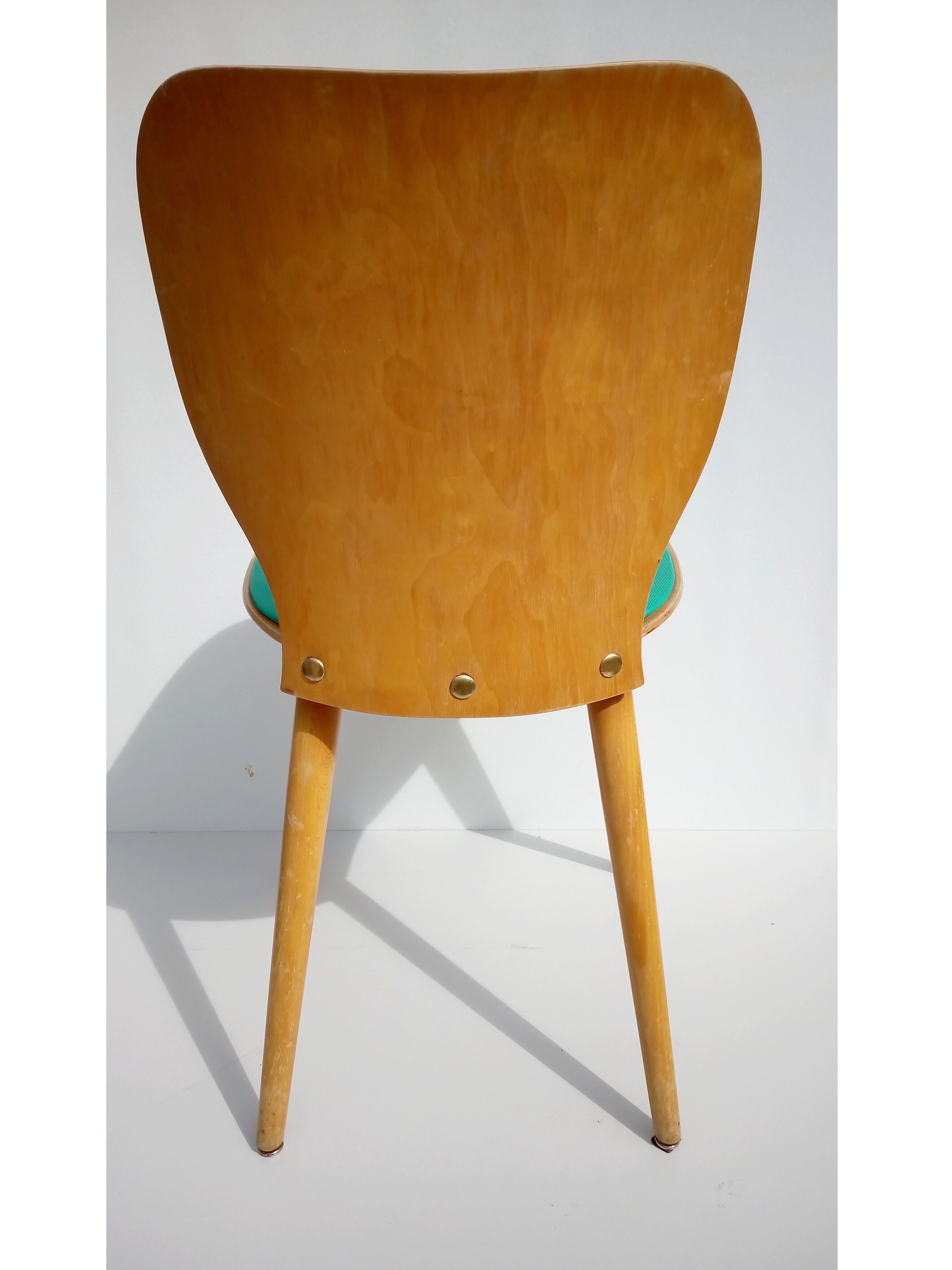 Baumann chair years 50 model 800 Swiss designer Max Bill