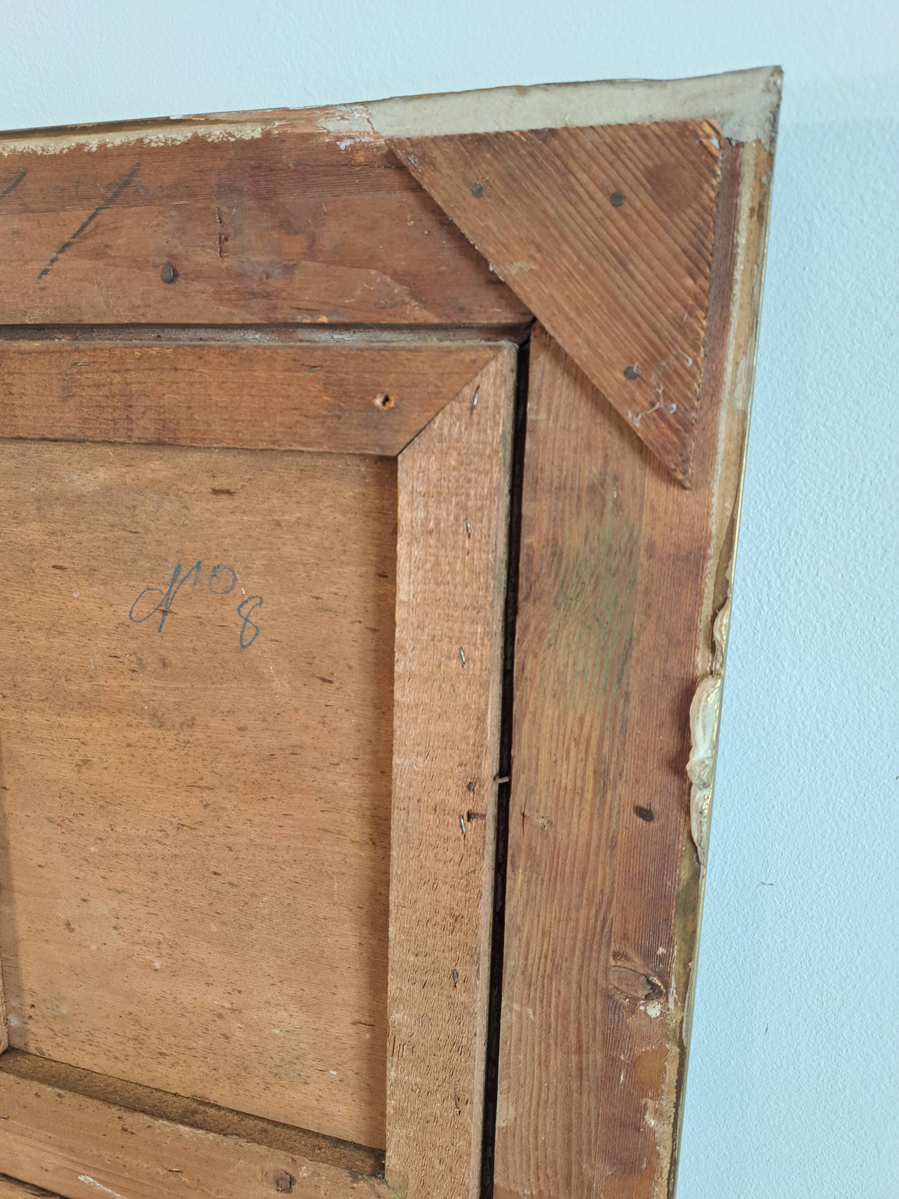 Trumeau mirror in Louis XVI style
