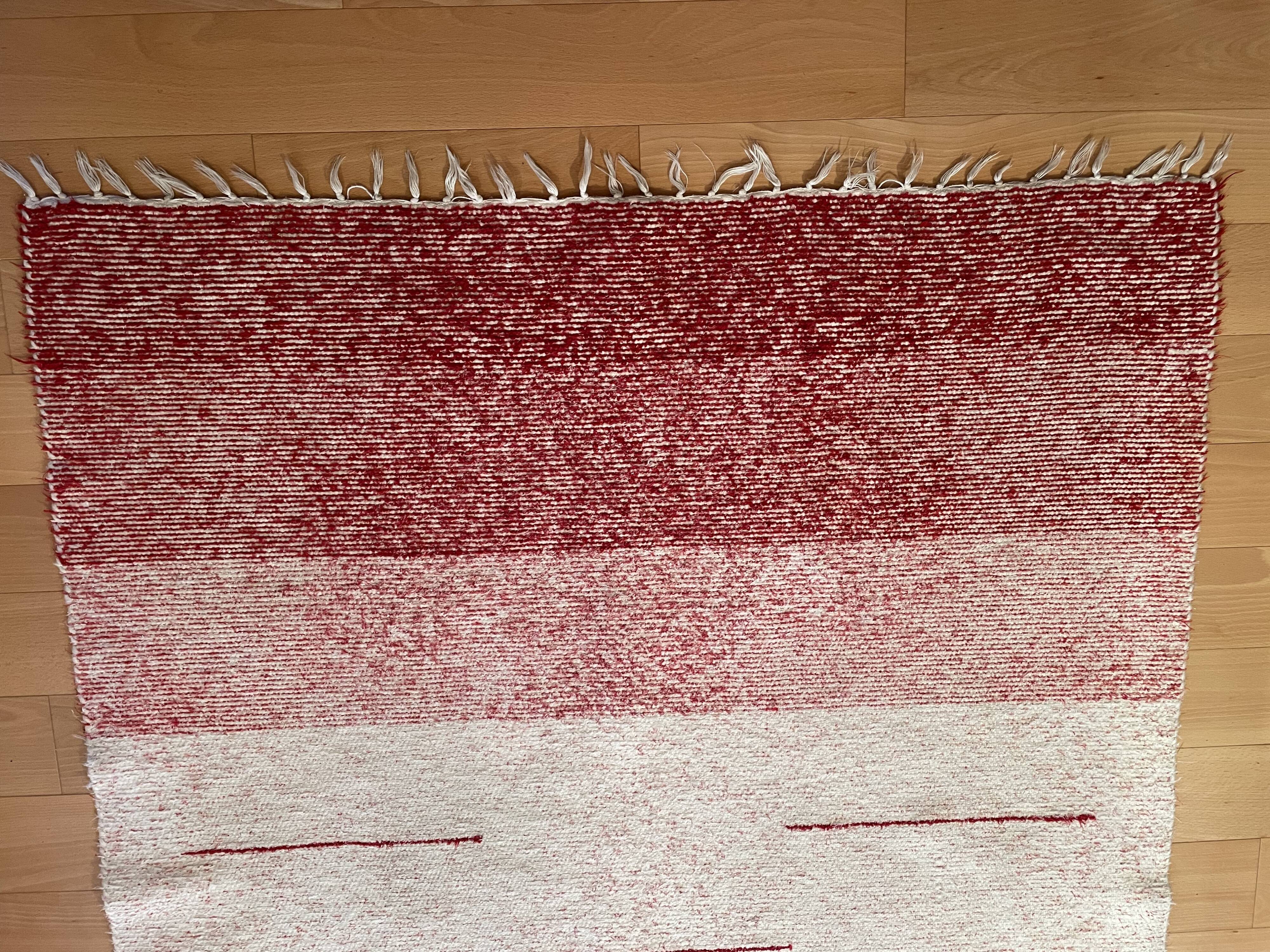 Vintage Finnish cotton rug