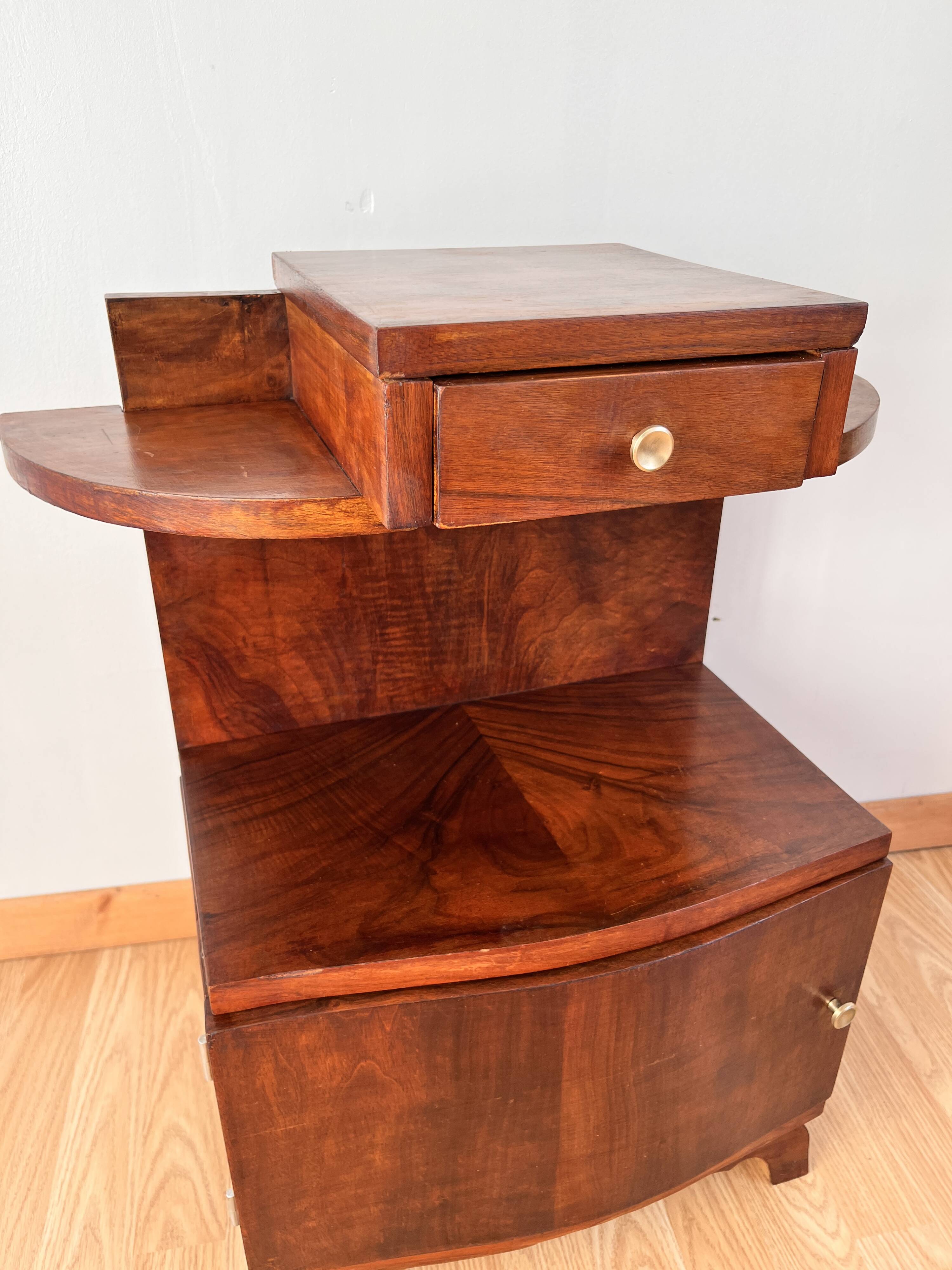 Art Deco bedside table