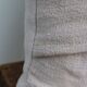 Coussin en lin et coton