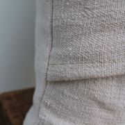 Linen and cotton cushion
