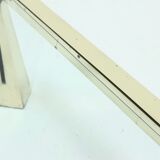 Solid brass sculptural coffee table by Peter Ghyczy 1980s