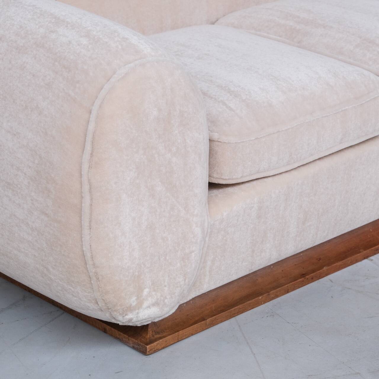 Mid-Century French 'Elephant' Sofa by René Drouet