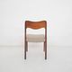 Teak dining chair model 71 by Niels Otto Moller for J.L. Moller Mobelfabrik, Denmark 1960's