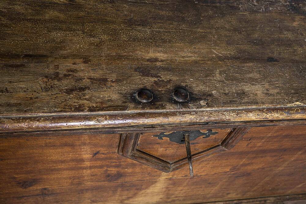 Old wooden chest