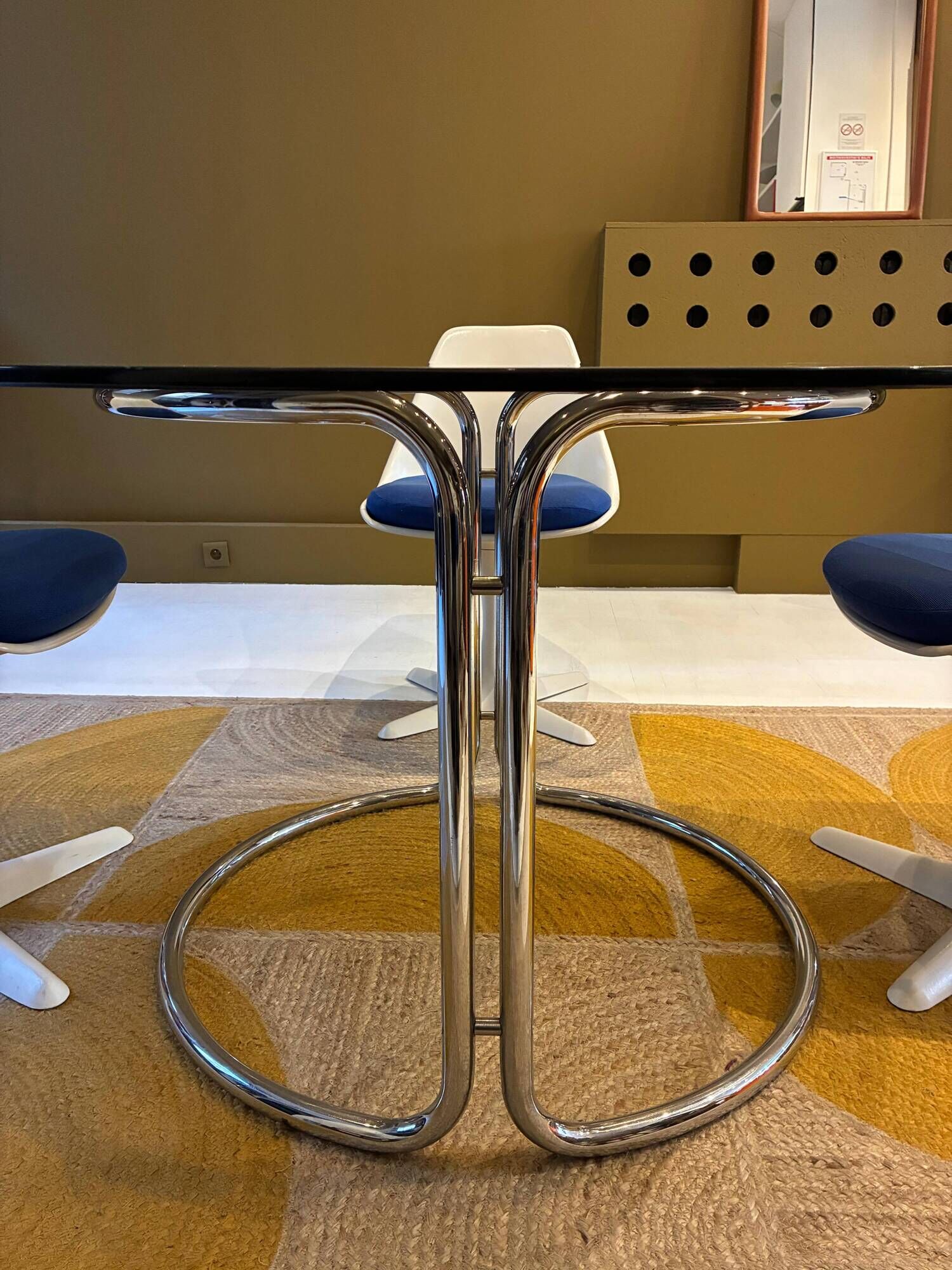 Dining set - Arkana table & 4 chairs, 1960-1970