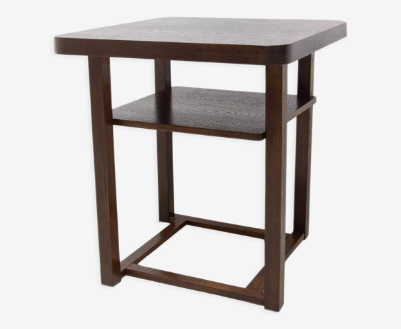 Table basse en chêne du milieu du siècle, années 1950, Tchécoslovaquie