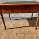 Desk, green leather top