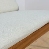 Mid Century Three-seater Sofa Model PJ112  by Ole Wanscher for Poul Jeppesens, Denmark, 1960s
