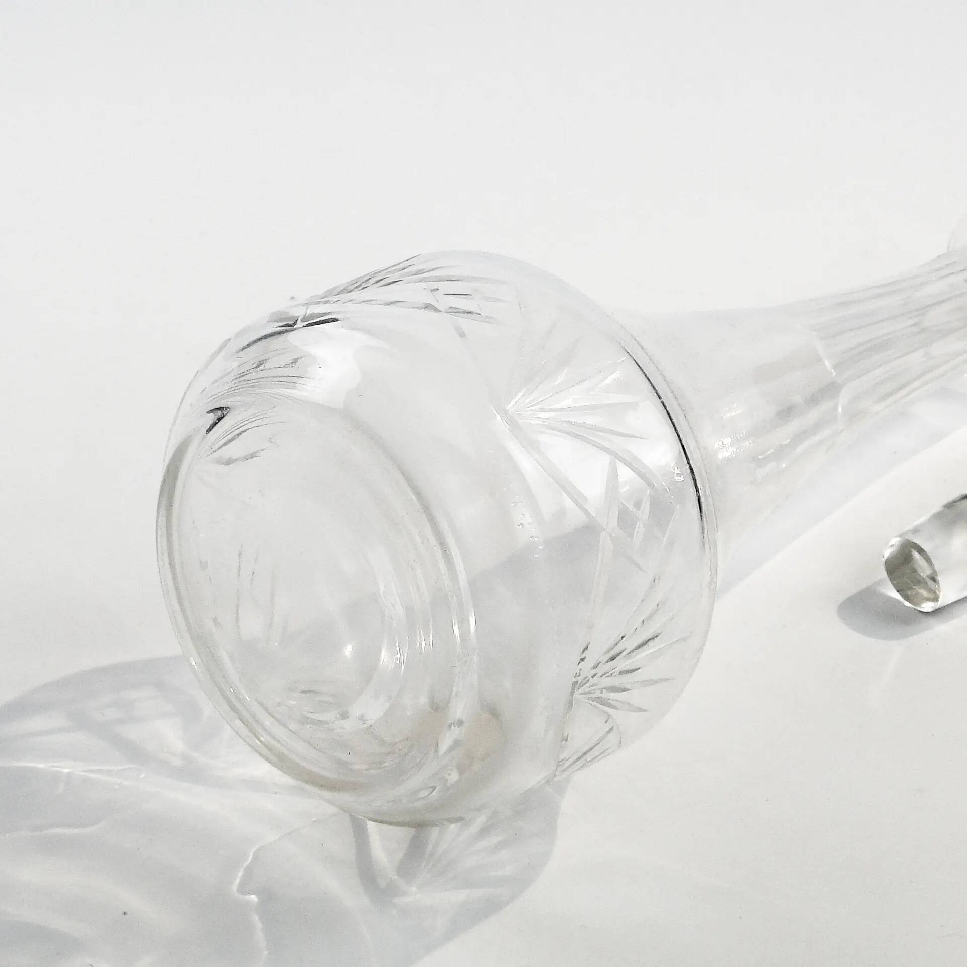 Carafe, Art Deco, crystal, Sweden, 1920s