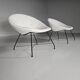 Fauteuils 'Minoletta' par Augusto Bozzi pour Saporiti, années 1950