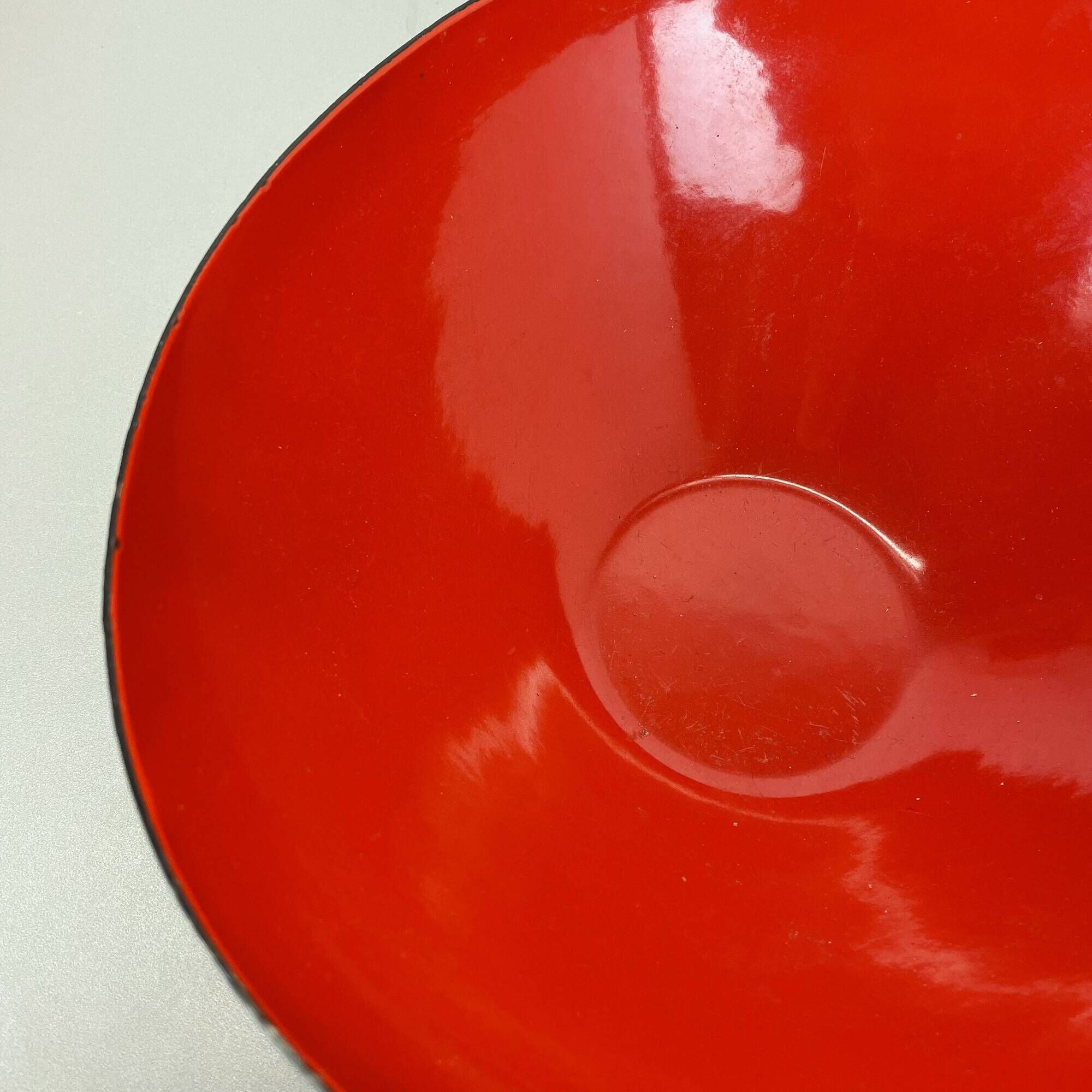 Set of 2 Krenit metal bowls by Herbert Krenchel for Ørskov, Torben, Denmark 1950