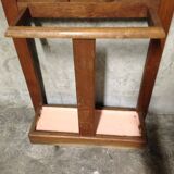 Coat rack in solid oak 1950