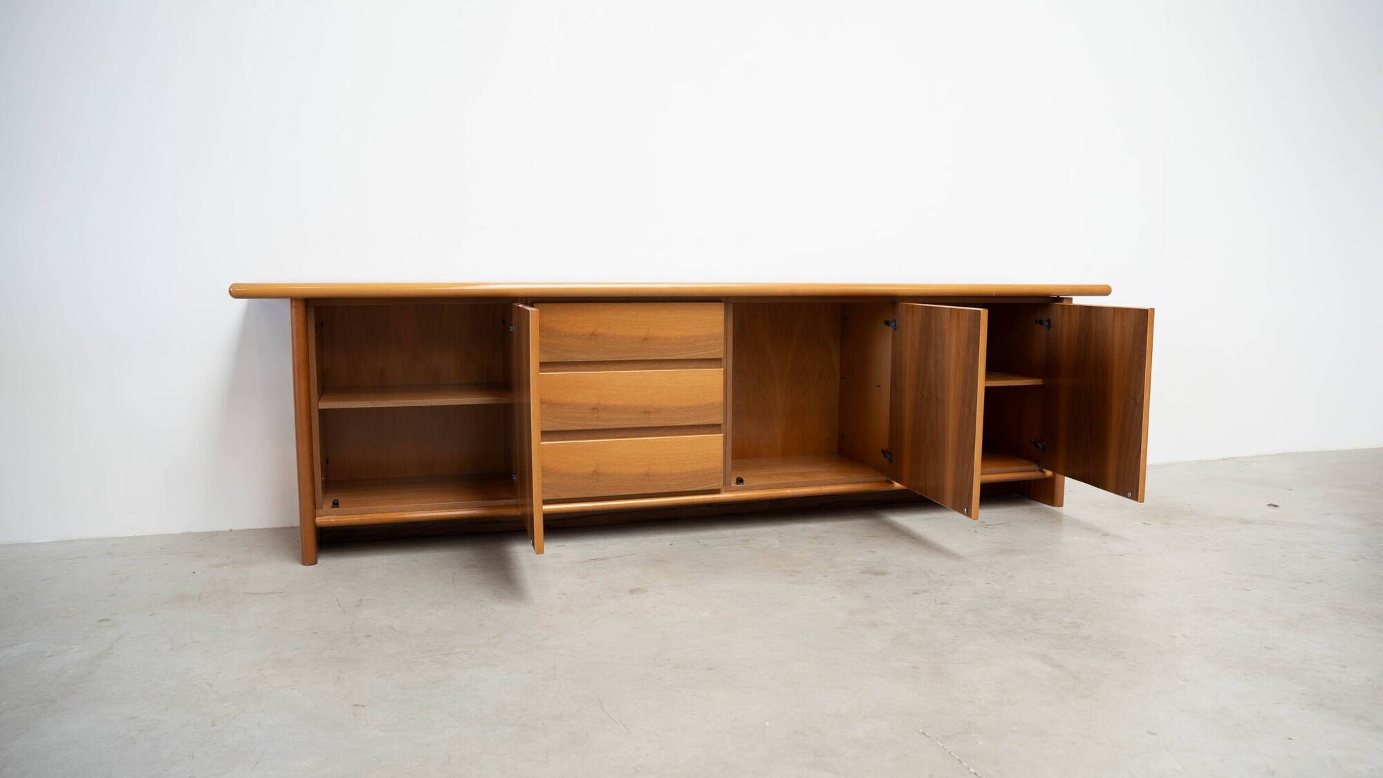 1980's Italian walnut sideboard