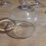 4 verres ballons en cristal