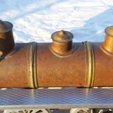 Locomotive copper red