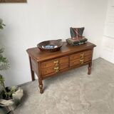 Guillerme and Chambron oak chest of drawers