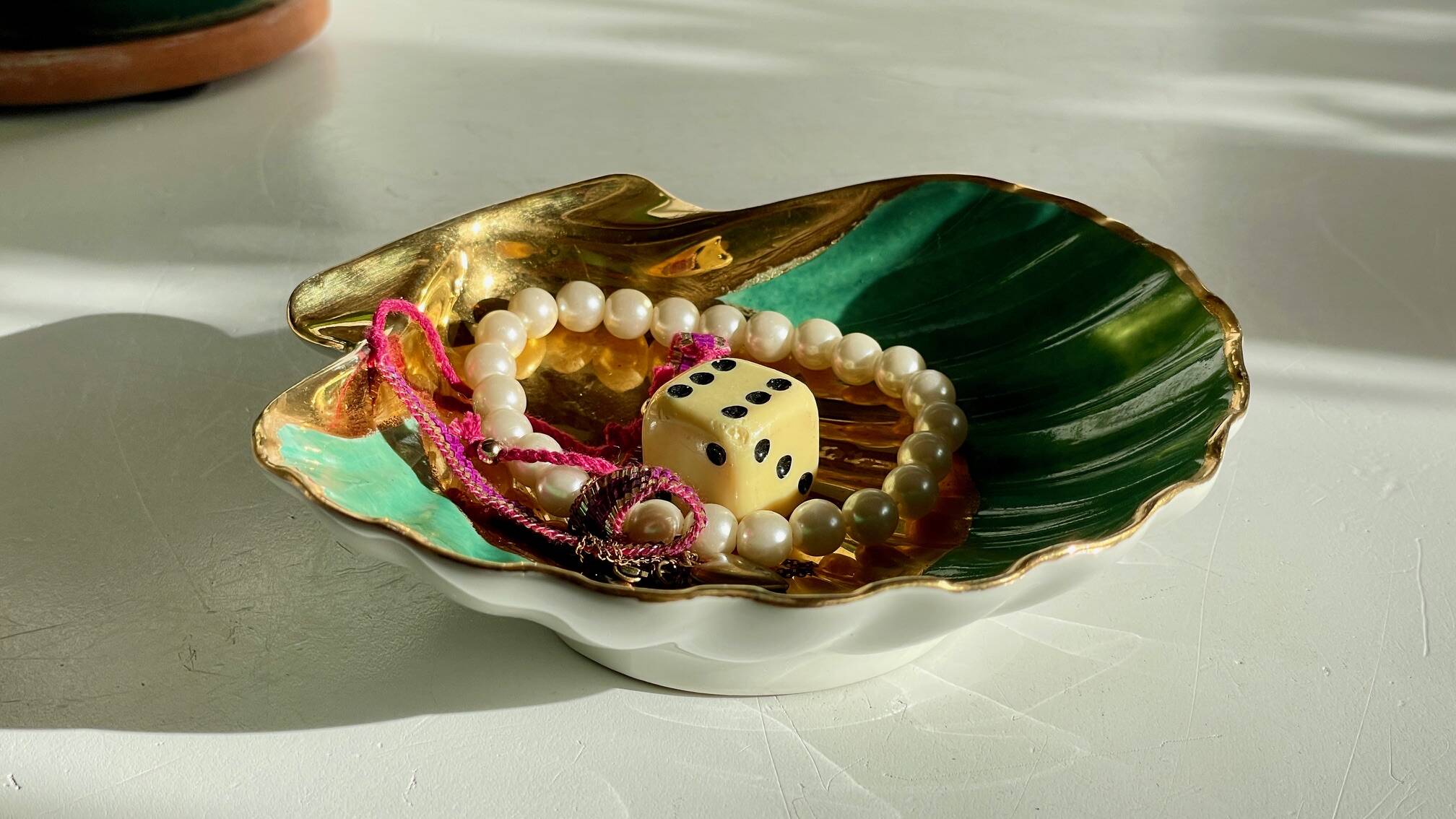 Vintage Limoges France Trinket Tray