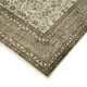 Handmade antique oriental beige carpet 207 cm x 310 cm