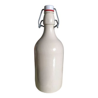 Glazed stoneware bottle