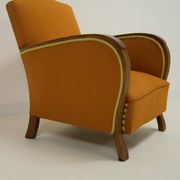 Art Deco club chair - cocktail heater - 1930 1950 - vintage - design