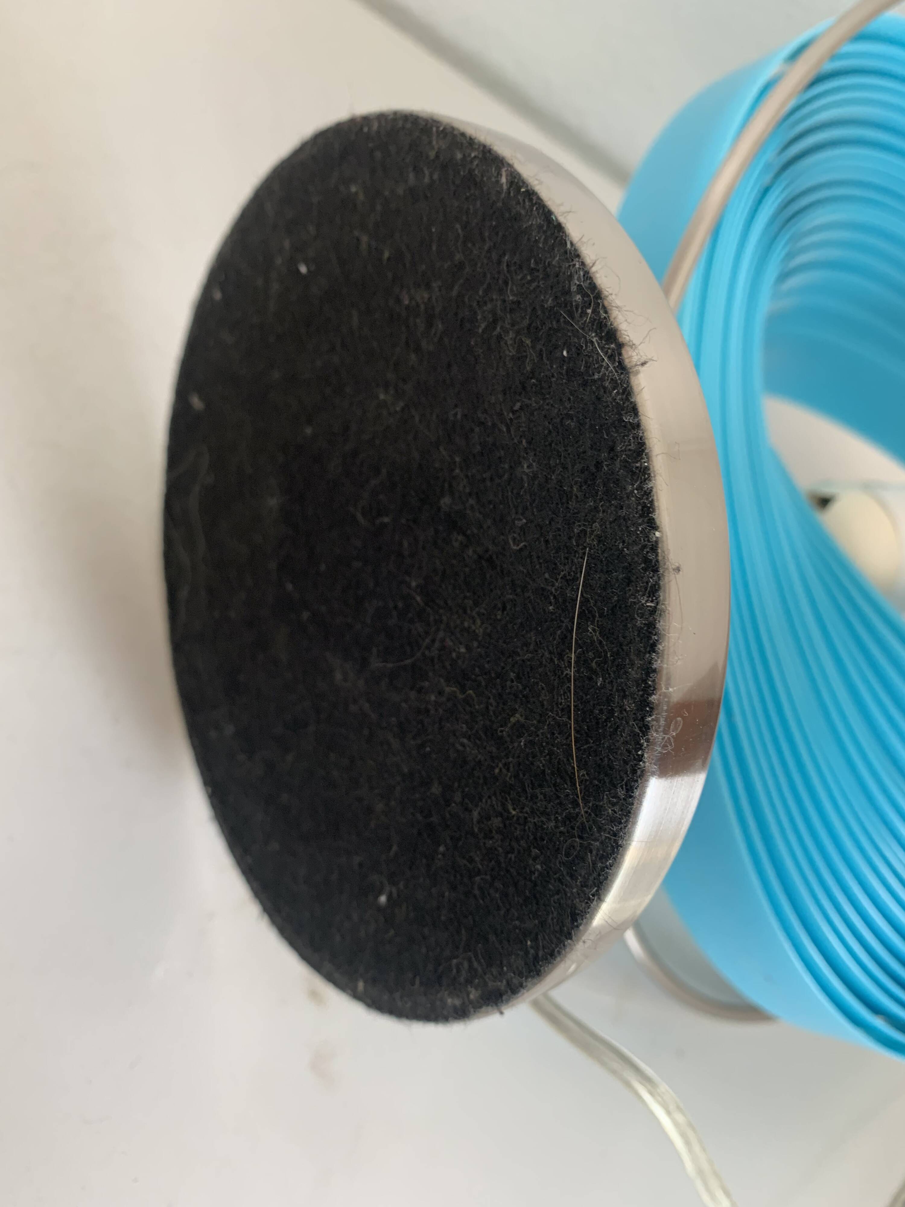 Vintage 1980s Kare Moon blue design lamp - 37 cm