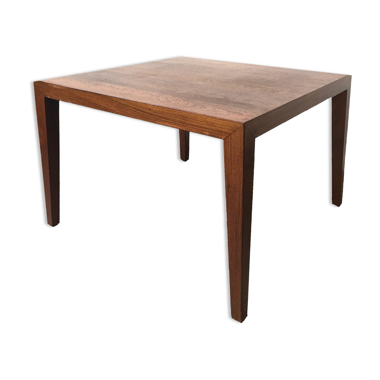 Rosewood Coffee Table by Severin Hansen for Haslev Furniture, 1960s