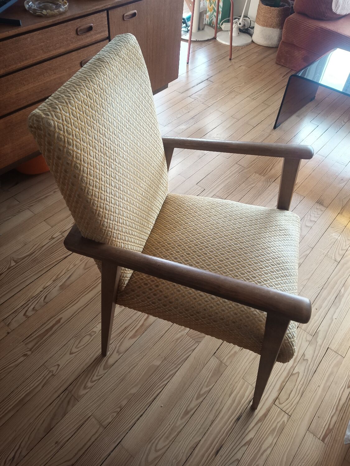 Scandinavian design armchair