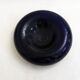 Cobalt blue "tyre" catchall in glass