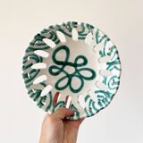 Gmundner Keramik openwork ceramic fruit bowl