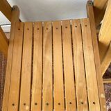 designer folding chairs in beech wood