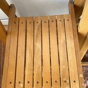designer folding chairs in beech wood