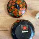 Vintage lacquered wooden bonbonnière