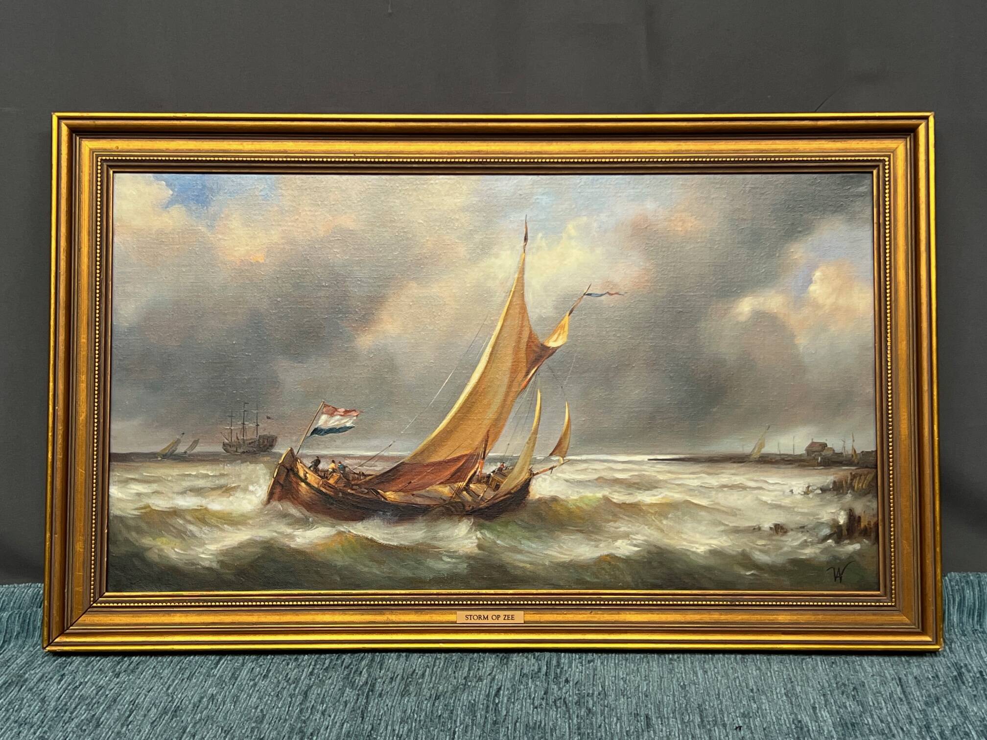 Painting “Storm”.