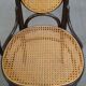 Set of 2 Vintage Bentwood "Long John" Thonet Design High Dining Chairs