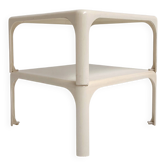 2 tables d'appoint Artemide Demetrio 45 par Vico Magistretti, années 1960