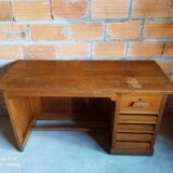 Bureau en bois vintage