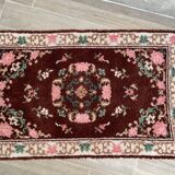 Bohemian pure wool rug from the 70s