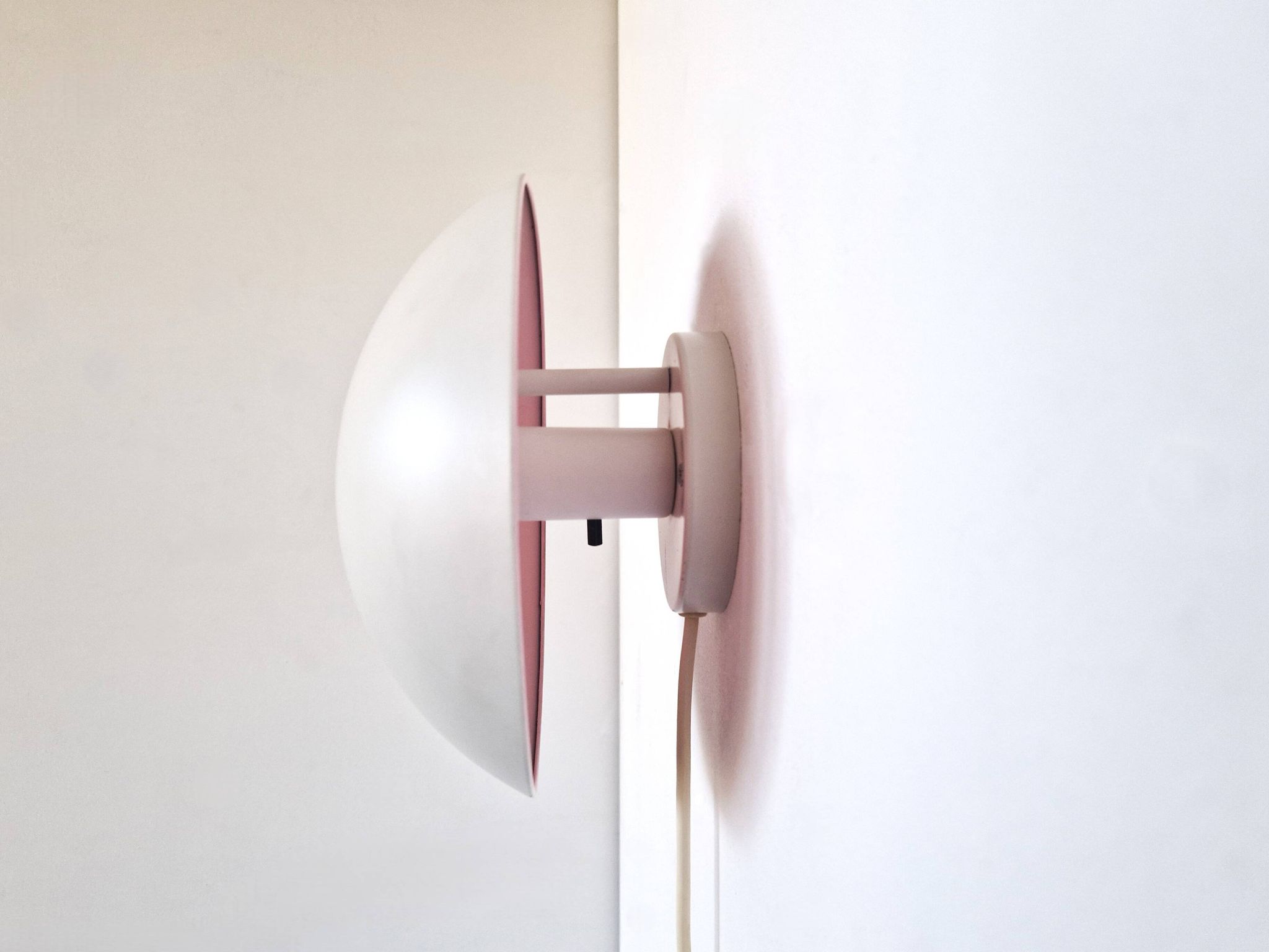 Early PH Hat wall lamp by Poul Henningsen for Louis Poulsen, Denmark 1960's