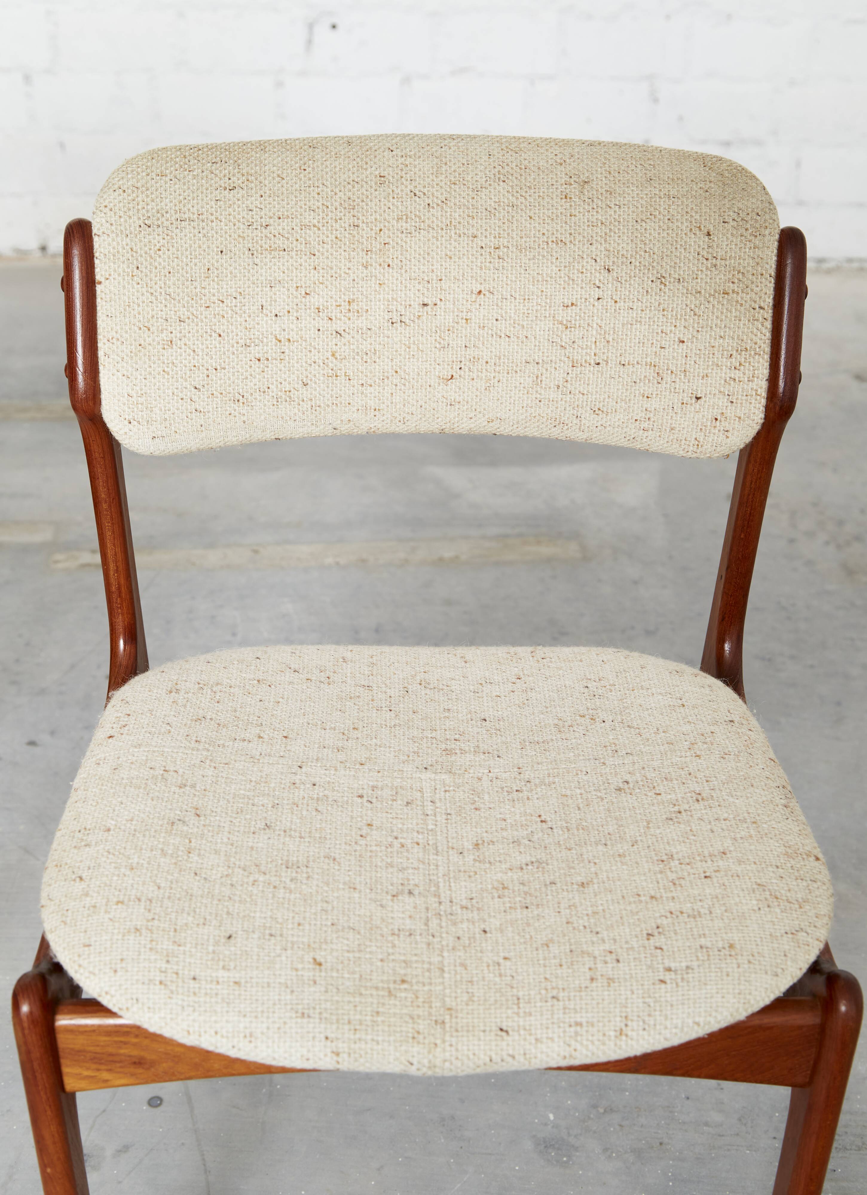 Set of 5 Erik Buck Dining Chair No.49 for O.D. Møbler