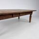 Table basse antique hollandaise en chêne, XIXe siècle