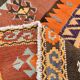 5x12 Kilim Mutlicolor Geometric Style Long Wide Turkish Kilim Rug,163x369cm