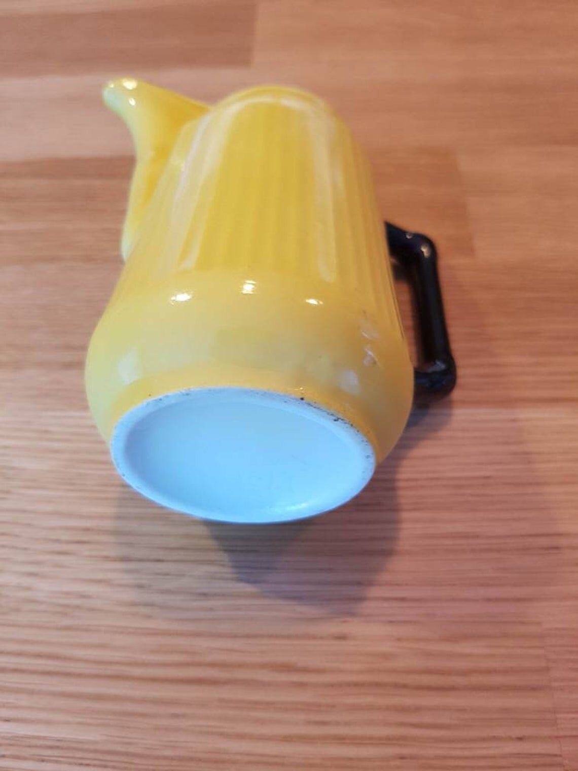 Milk and sugar pot in earthenware